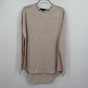 Quince Brushed Lounge Sleeve Lounge Tee size L Large Women's Lounge Top